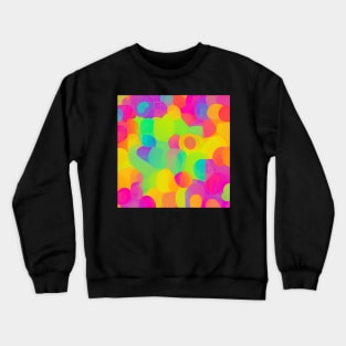 omg retro pattern abstract Crewneck Sweatshirt